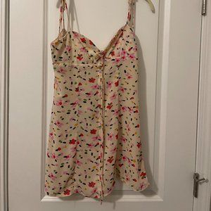 Princess Polly Karla Mini Dress Size US 6 Multi Floral